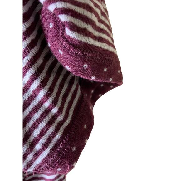 ModCloth Top Women's Size 1X Stripes Front Pocket Short Sleeves T-Shirt - Picture 3 of 7